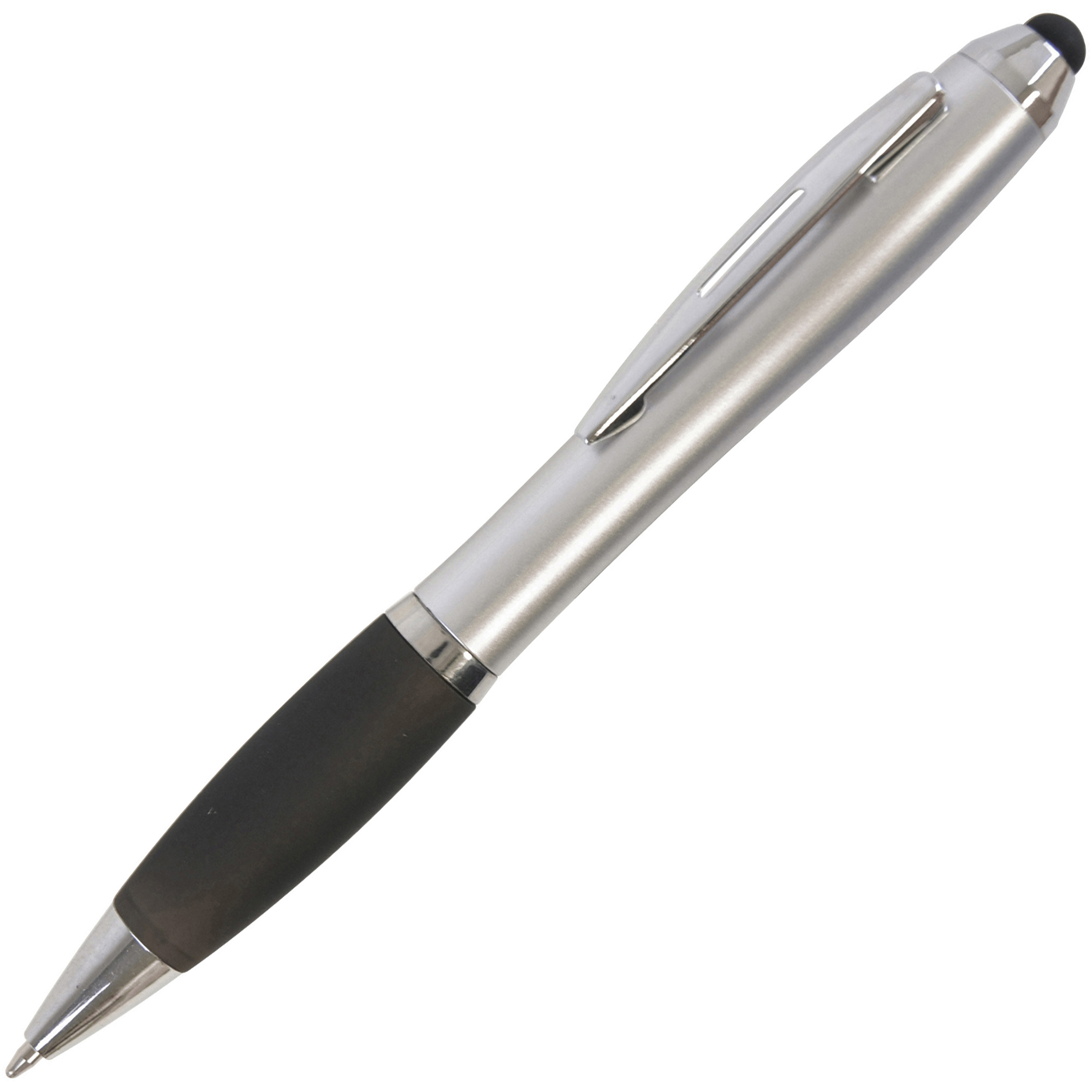 Picture of Shanghai Soft Stylus Ball Pen (silver barrel)
